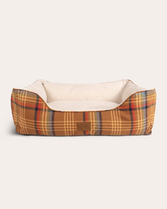 DESERT PLAID PET BED - KUDDLER